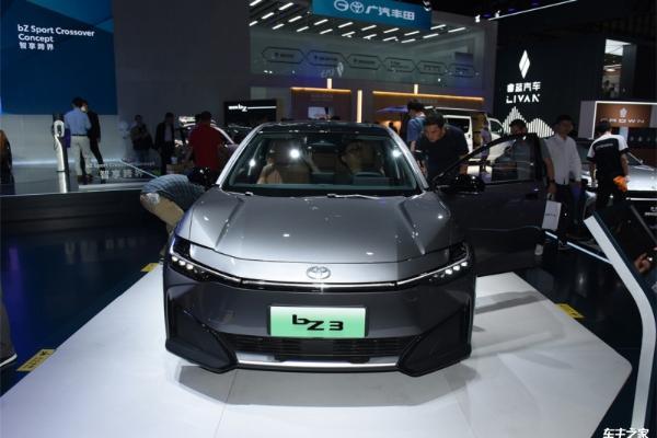 2023年11月份丰田bZ3销量2835台, 环比下降1.6%
