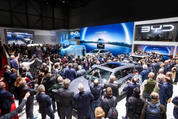 比亚迪的全球化雄心 携八款新能源车型亮相日内瓦车展