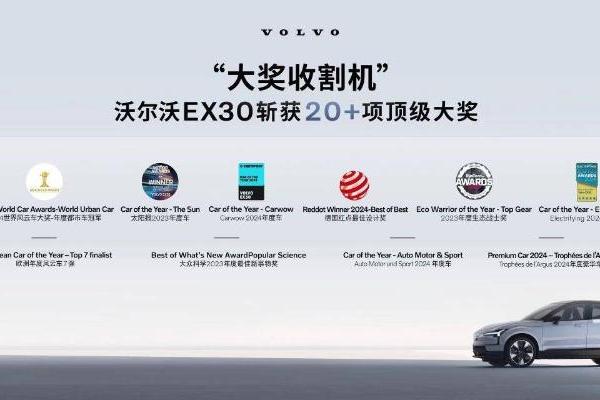 沃尔沃EX30北京车展中国首秀，减法美学 小而卓越