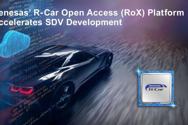 瑞萨电子推出R-Car开放式平台 利用软件加速软件定义汽车的开发
