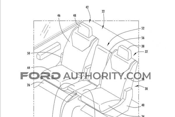 福特汽车申请可转换式中央座椅专利