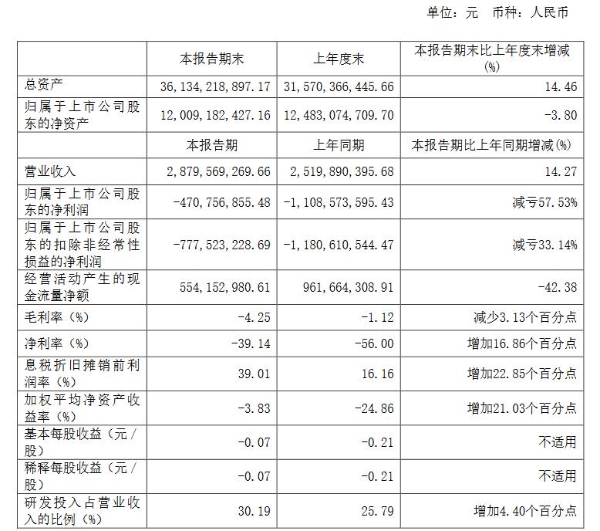 新能源汽车贡献48%营收，芯联集成2024上半年净利润减亏57.53%