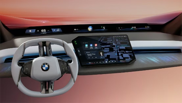 宝马新世代iX3量产版BMW首创全景iDrive