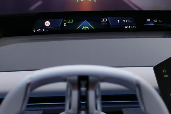 宝马新世代iX3量产版BMW首创全景iDrive