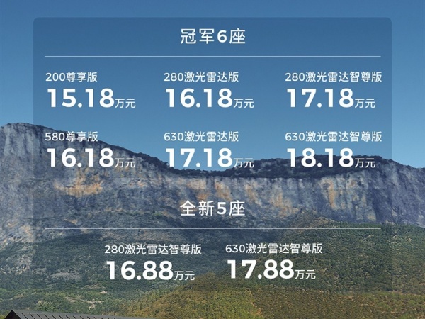 2026款零跑C16上市 售价15.18-18.18万