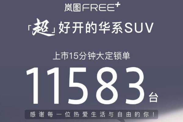 央国企唯一“用户型科技企业”！岚图造车主打“听劝”