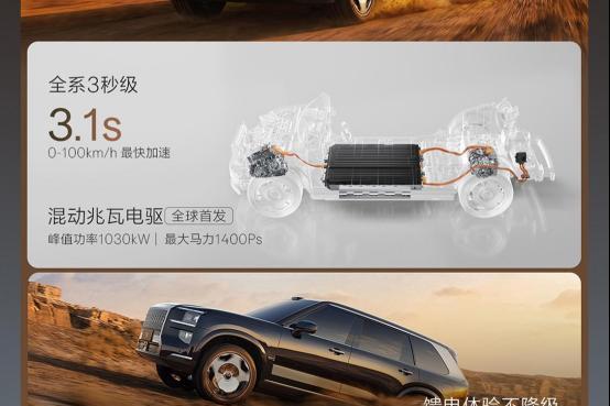 6C快充+兆瓦电驱 极氪9X简直就是个数值怪！