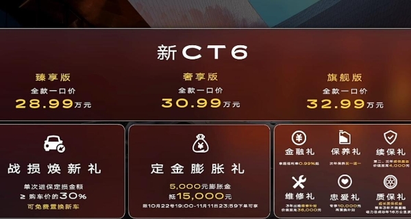 凯迪拉克发布磁浮底盘技术，新CT6同步上市