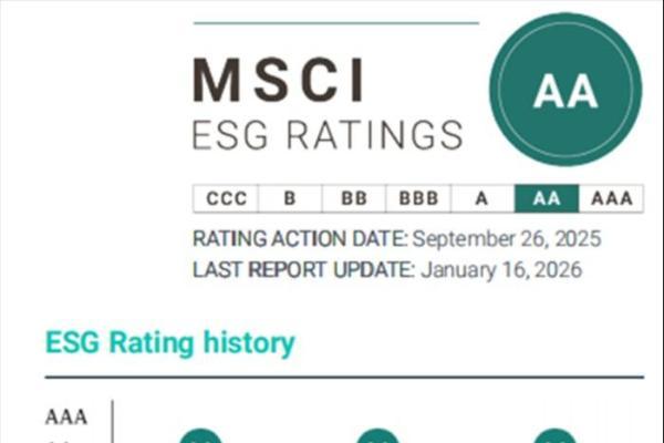 零跑汽车ESG表现再获国际肯定：连续三年保持MSCI AA评级