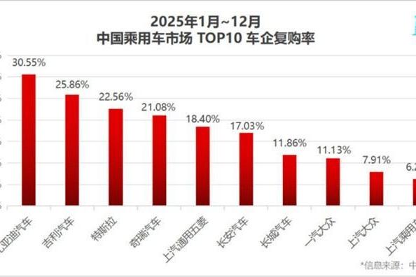 比亚迪30.55%复购率一骑绝尘，揭秘存量市场增长密码