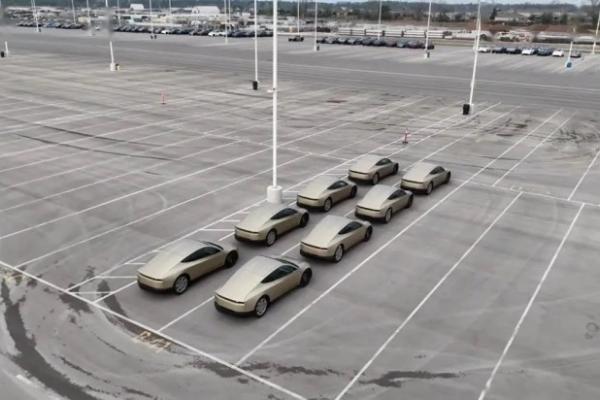 航拍揭秘特斯拉Cybercab机舱：引擎盖下没有储物箱，只有一罐“洗澡水”