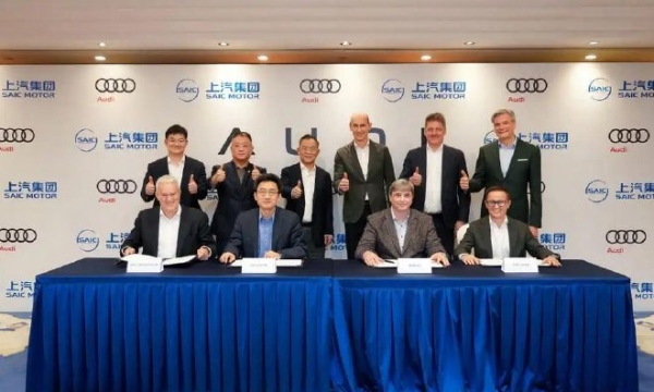奥迪与上汽深化合作，将联合开发新一代纯电车型