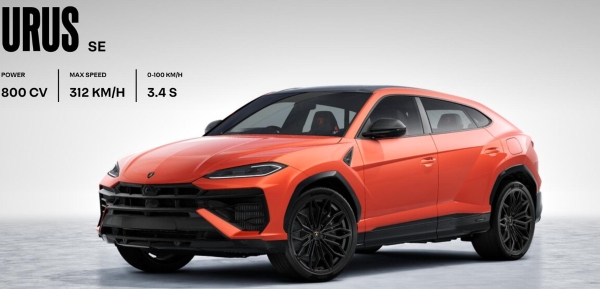 兰博基尼发布Urus SE Performante高性能混动SUV