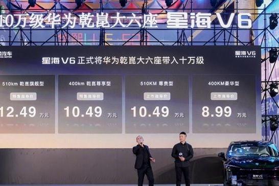 东风风行星海V6上市 售价8.99万起