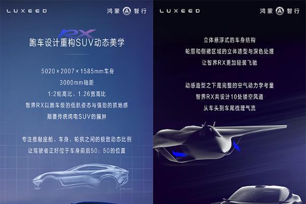 鸿蒙智行首款FUV，智界RX设计亮点公布