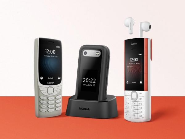 诺基亚发布三款“经典造型”功能手机