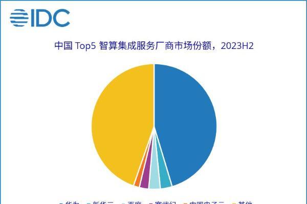 报告称2023年中国智算服务市场同比增长85.8%：华为份额最大