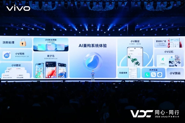 vivo发布全新AI战略“蓝心智能” 三大重磅升级带来智慧新体验