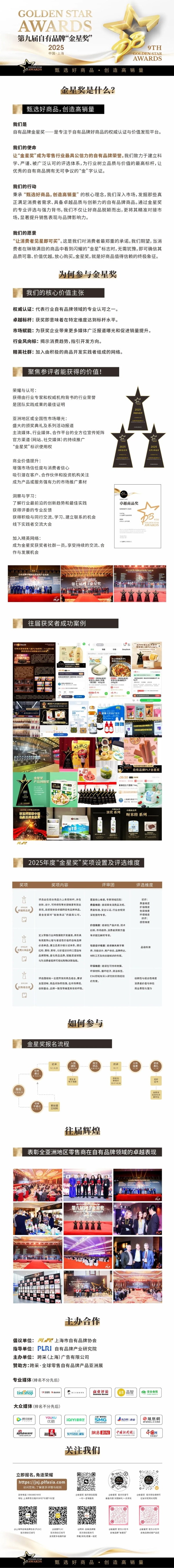 第九届自有品牌金星奖报名活动正式启动