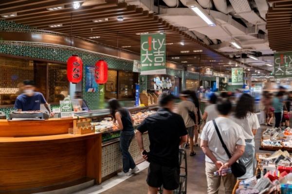 如何重塑超市场景空间，citysuper美食市集打了个样