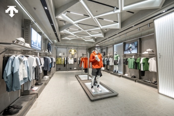 迪桑特DESCENTE HANGZHOU杭州城市概念店正式启幕