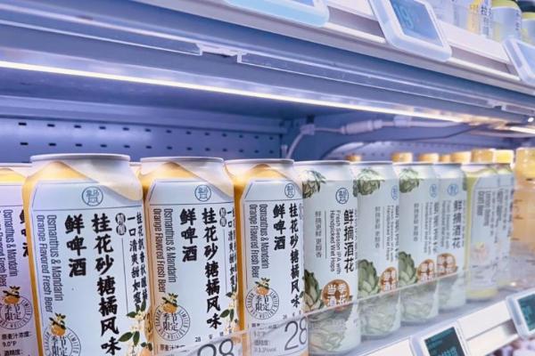 盒马进入啤酒榜单前五，精酿鲜啤销售同比增长52％
