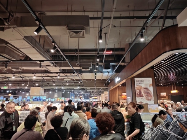 永辉宿迁首家学习胖东来调改店落子万达广场