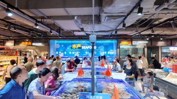 广州市区第二家“胖永辉”登陆中华广场