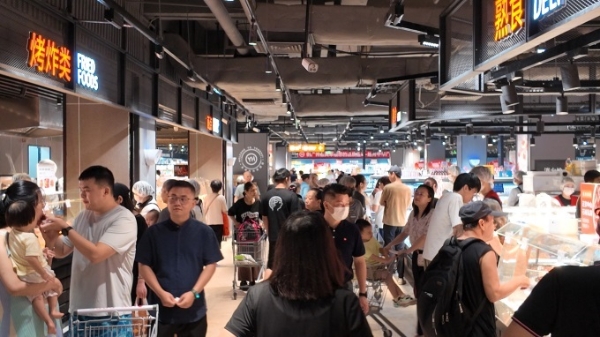 广州市区第二家“胖永辉”登陆中华广场