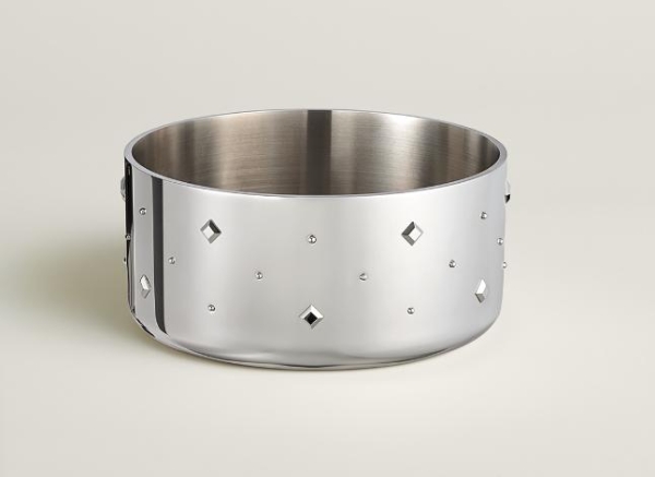 爱马仕新上架2万不锈钢狗碗