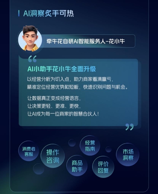 美团牵牛花向全行业商家升级发布AI经营助手