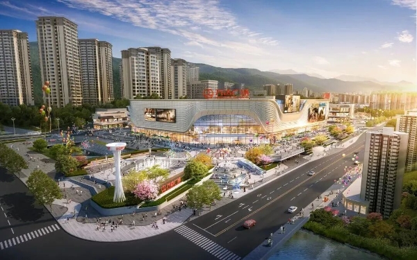 重庆奉节万达广场即将开业 引入119家品牌