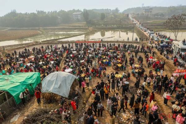 火爆全网的合川“刨猪宴”，三大运营商都来了