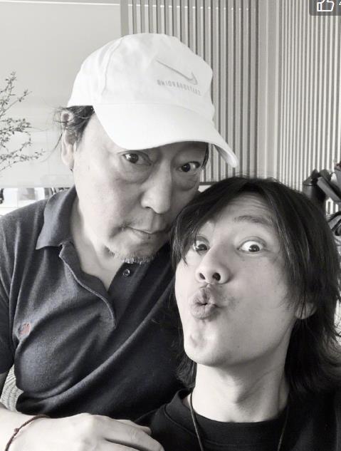 陈坤蹭父皇热度与倪大红搞怪合影笑坏网友