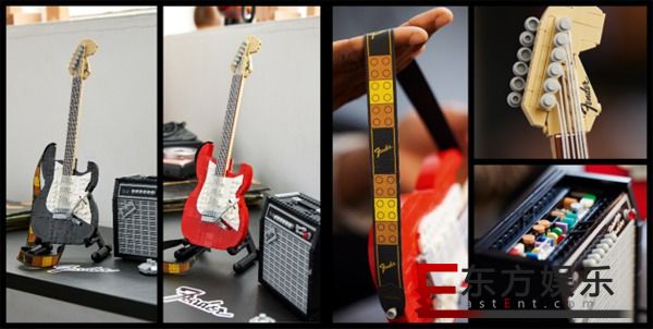 准备好调大音量 迎接全新乐高IDEAS Fender Stratocaster吉他套装吧！