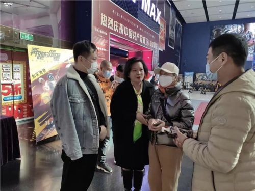 Xie Tian, ​​director of the Beijing premiere of the movie 