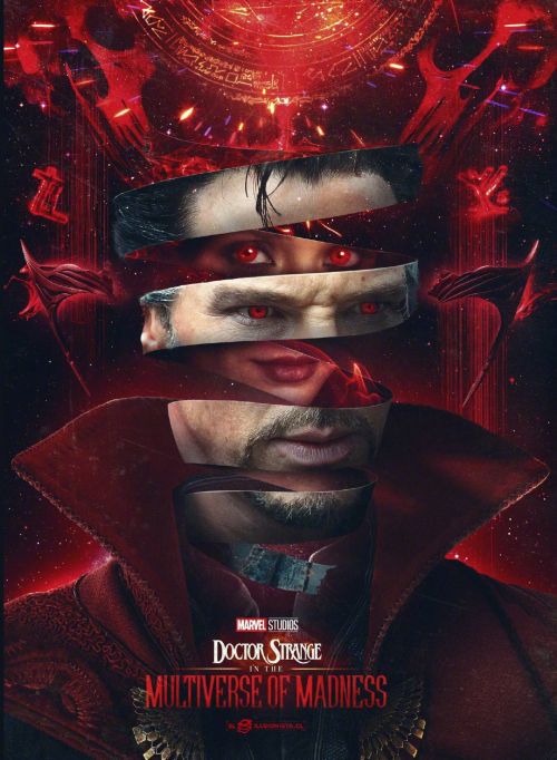 漫威电影《奇异博士2：疯狂多元宇宙》发新海报 5月6日在北美上映