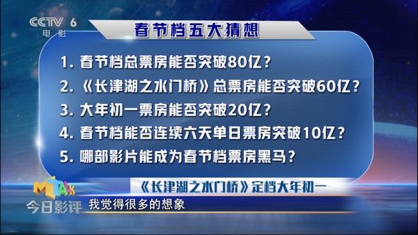 《长津湖之水门桥》票房将超前作？《今日影评》为你深度前瞻