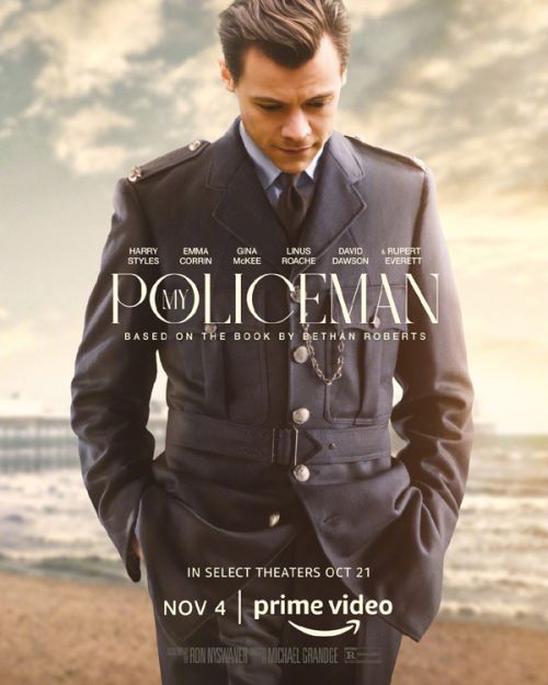 哈里·斯泰尔斯主演新片《我的警察》发布海报 温柔帅气哈卷亮相