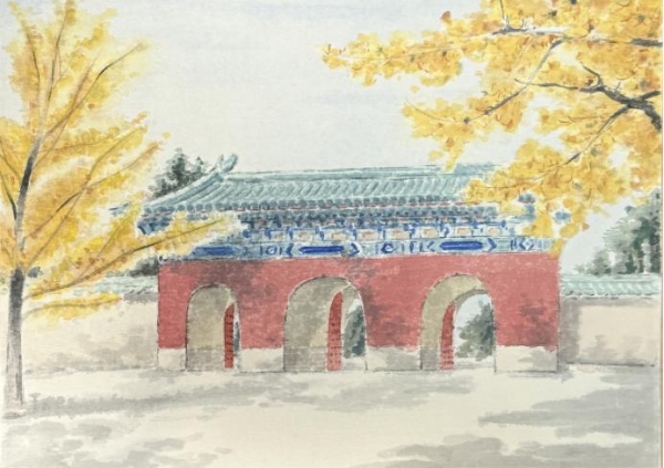 《书画里的中国》第三季：庞啸晨天坛写生中的古今对话与精神皈依