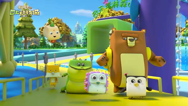 《长白精灵》第一季（重制版）今日开播 手绘东方美学 引领童趣冒险