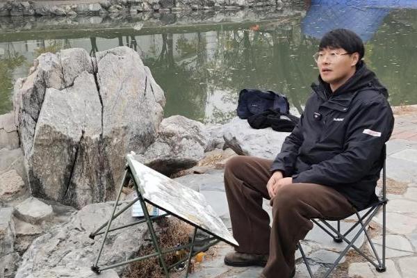 《书画里的中国》第三季：付闻博妙笔凝秋韵，龙潭景致入画来