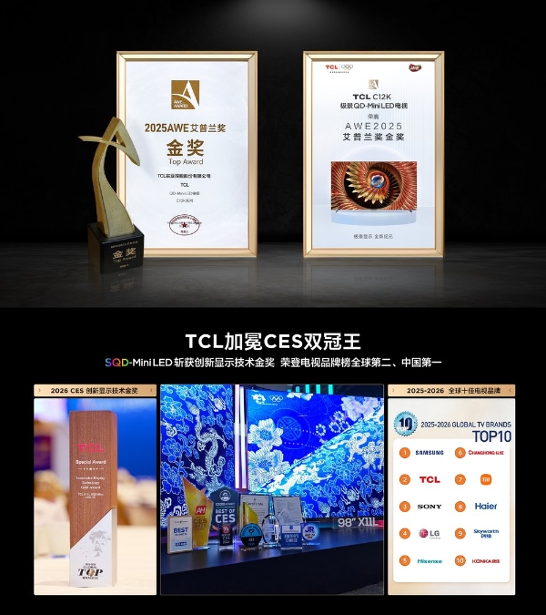 榜单+销量双杀！TCL 凭SQD技术制霸618电视市场！