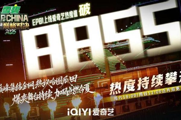 首轮名人堂登顶，《说唱巅峰对决2026》霸榜破圈热议不断