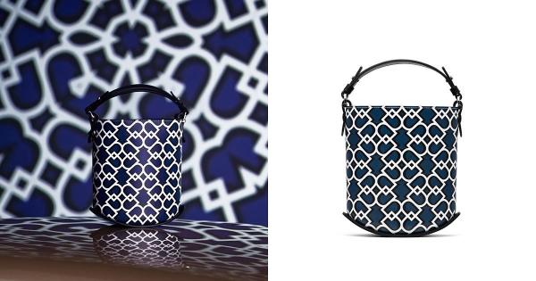 DELVAUX最新几何印花系列「水桶包、链带小包」耐看又百搭！