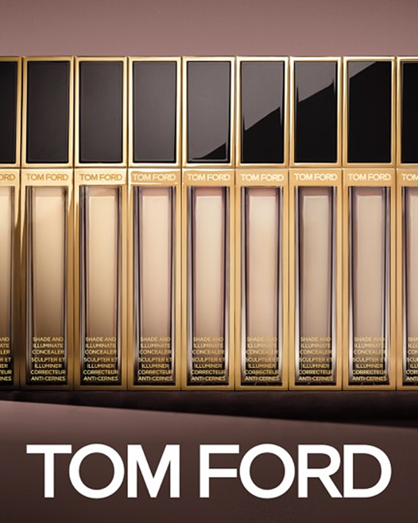 TOM FORD最上镜奢华立体遮瑕膏，携手绝美最上镜奢华双色颊彩盘，创造肌肤光影极致美学！