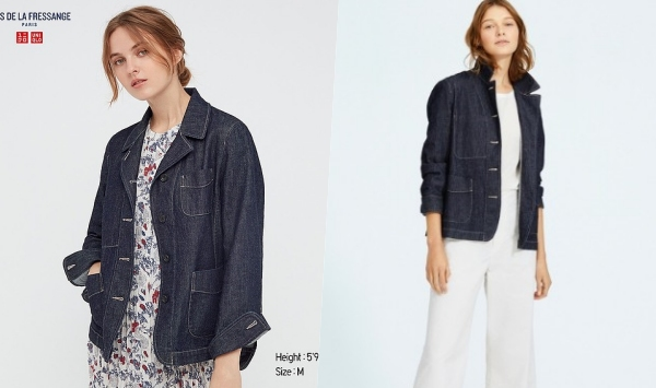 牛仔外套穿搭 落肩最显瘦？深浅色「牛仔外套穿搭」女子专属图鉴，levis、UNIQLO…外套品牌推荐一次看