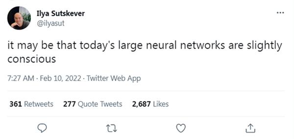 人工智能专家警告：如今大型的神经网络可能有了“轻微自主意识”_产经_前瞻经济学人