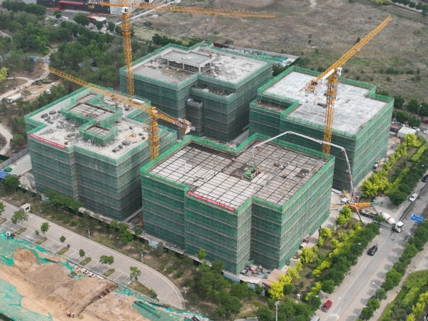 聚力低空赛道，打造产业高地！中关村（延庆）无人机产业园主体结构全面封顶
