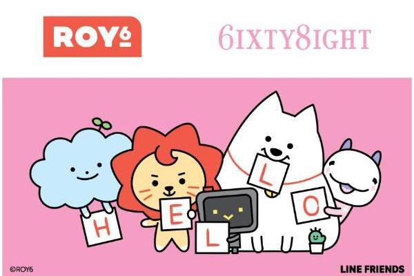 6IXTY8IGHT | ROY6合作系列正式登陆！ 青年歌手、演员王源担任LINE FRIENDS首席创造官